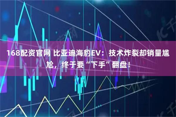168配资官网 比亚迪海豹EV：技术炸裂却销量尴尬，终于要“下手”翻盘！
